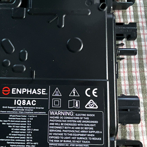 Enphase iq8ac microinverter - iq8ac,