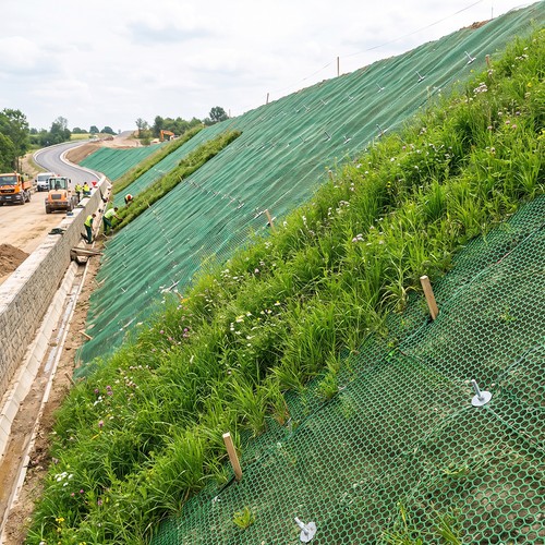 Grass protection mesh - 5m,