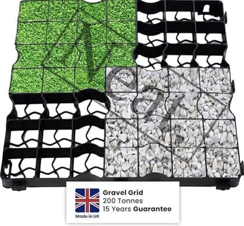 Gravel grass grids - gravel/grass,