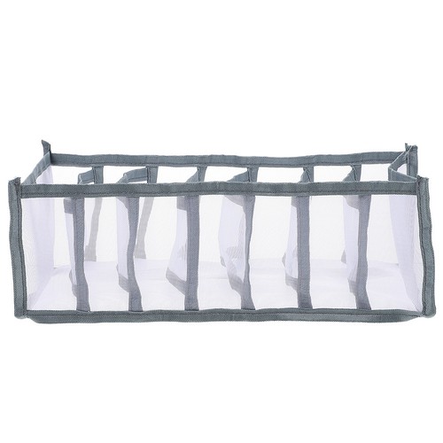 Grey gauze clothes box - grey,