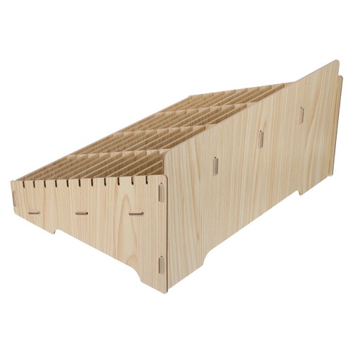 Natural wood multi grid phone - wood,